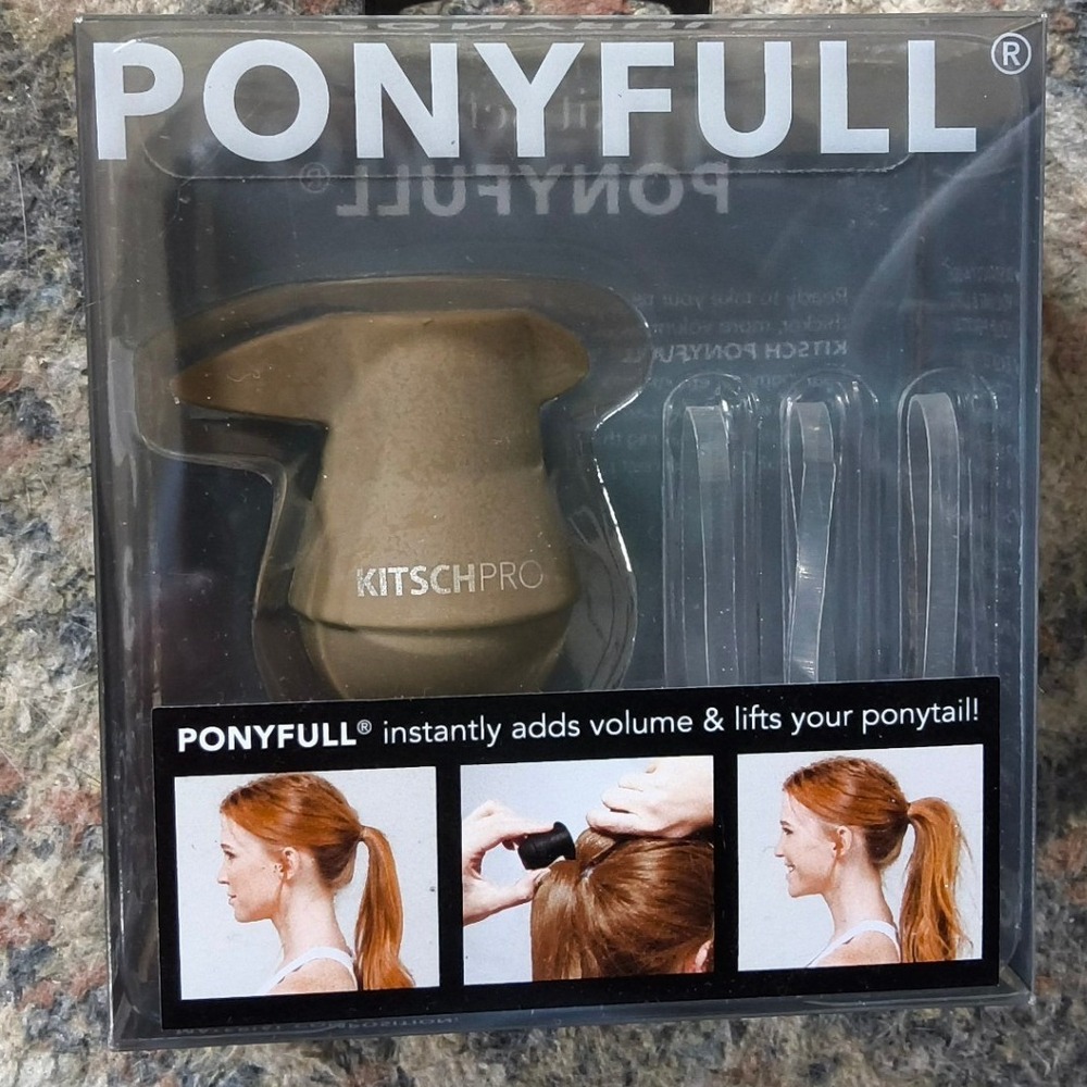 NEW ‎ Kitsch Ponyfull Ponytail Holder Hair Tie